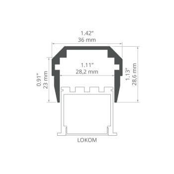 Alu-Trägerprofil TEKNIK-ZM-TK